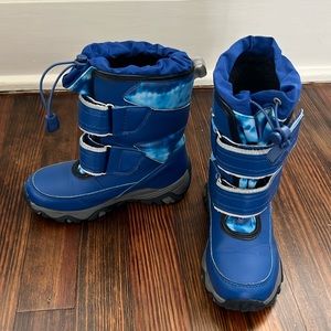 Kids Lands’ End Snow Boots, Kids Size: 12